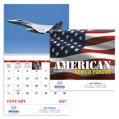 American Armed Forces- spiral